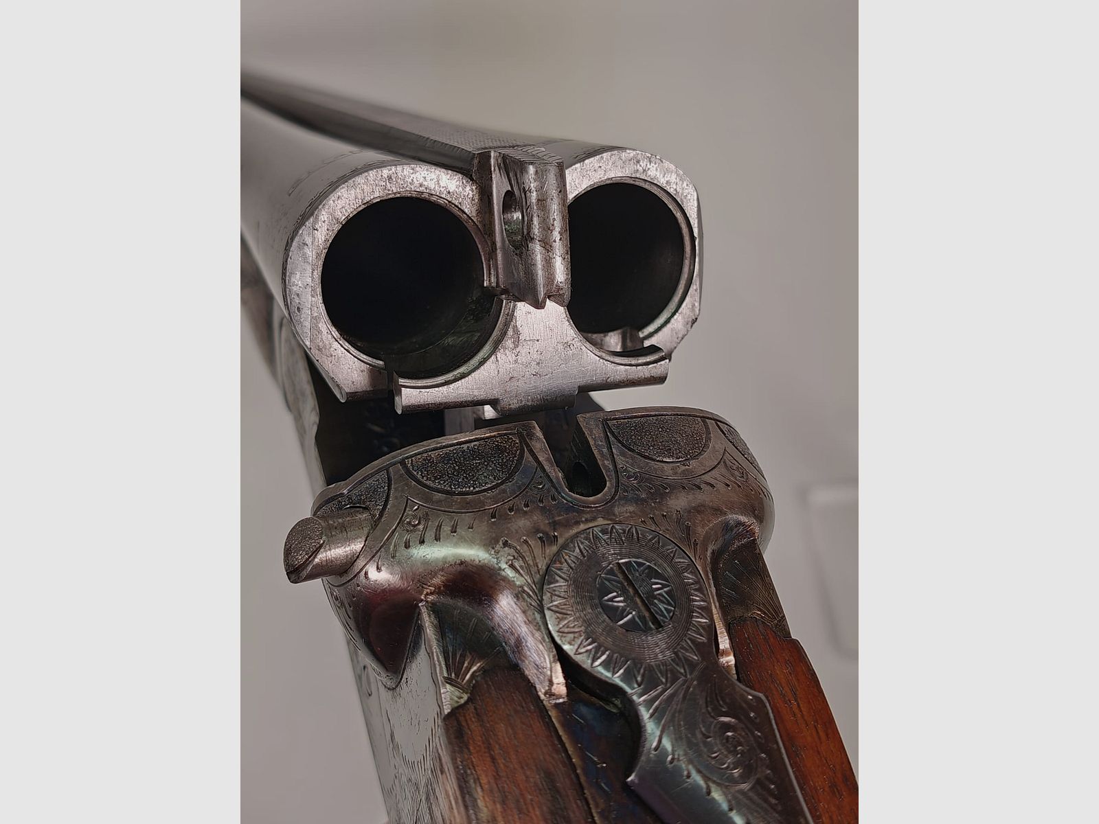 AYA double shotgun 16/70 – side-by-side shotgun with Greener action, pistol grip and sling swivels, image 6 of 7