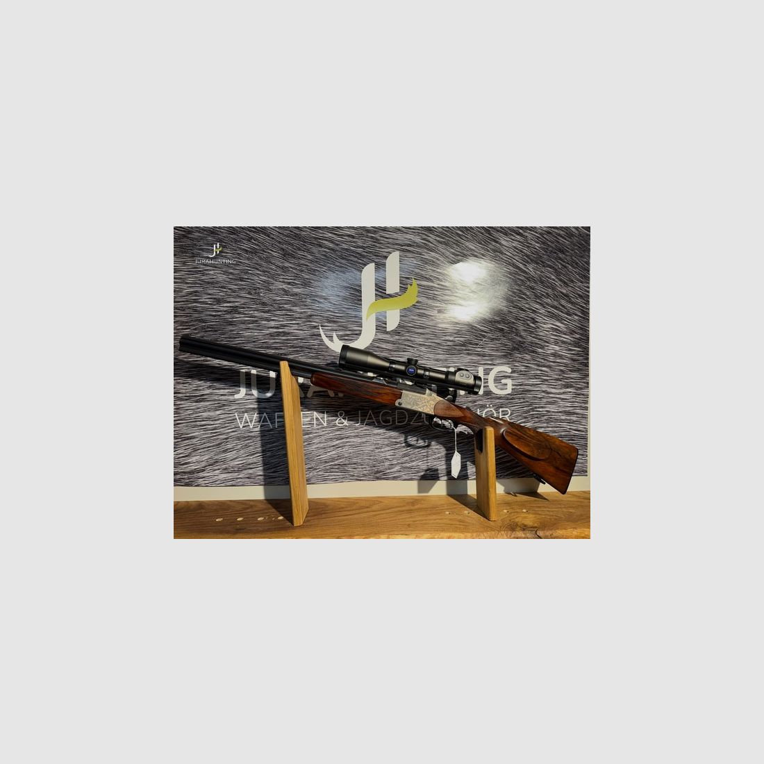 Blaser BBF; 5.6x50R Mag; 16/70; Zeiss 3-12x50