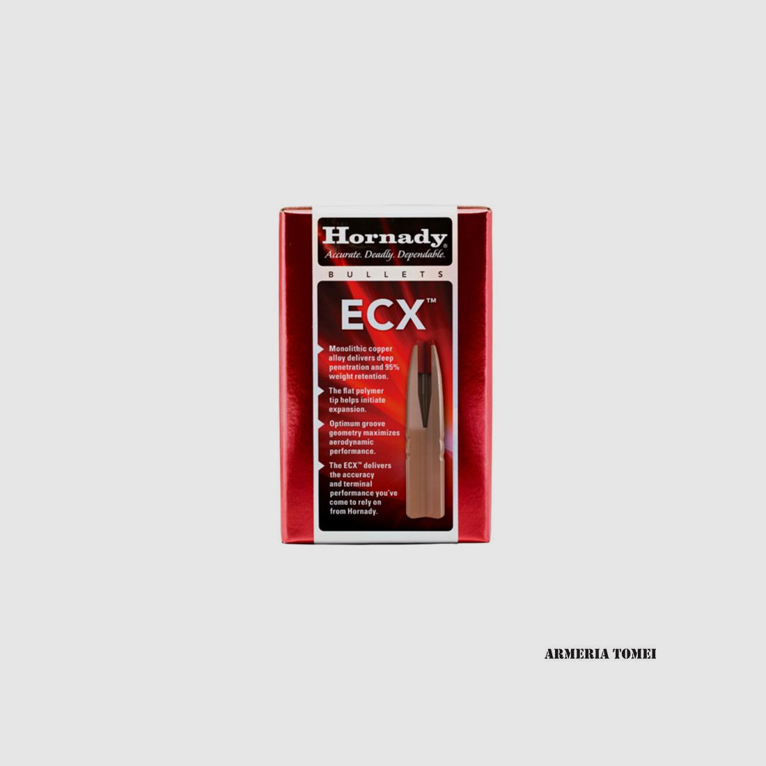 HERLAADBULLET – HORNADY – 9,3 mm .366 250 gr ECX™ -35614 (50 STK)