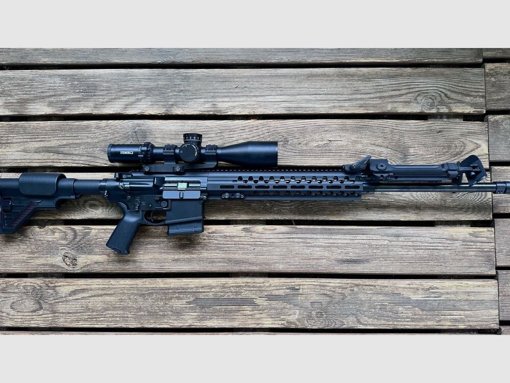 Broń Burk BR10 z Steiner M7xi 4-28x56 Fortmeier ZB 6,5mm Creedmoor