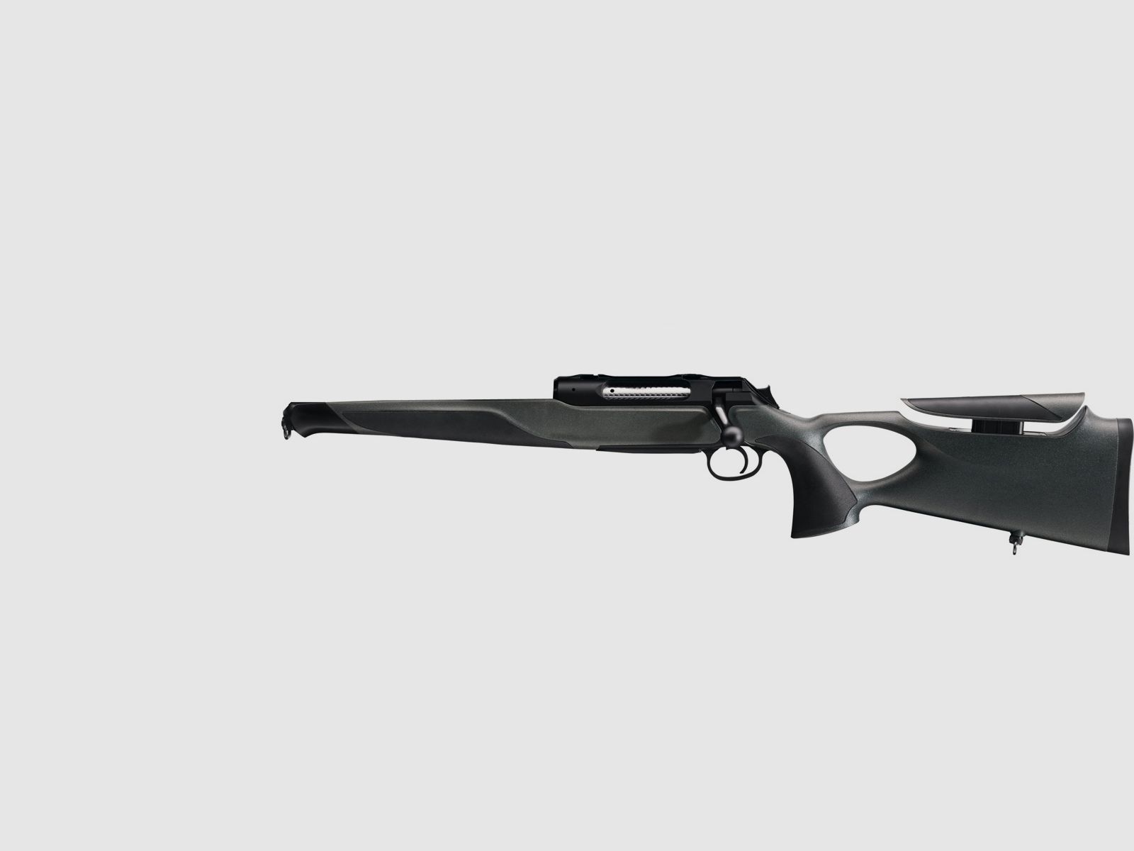 Sauer Komplettierung S404 Synchro XT Titanium Grey / Links ohne Verschlusskopf / ohne Magazin