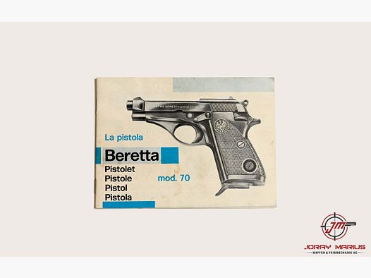 User Manual Beretta Mod. 70