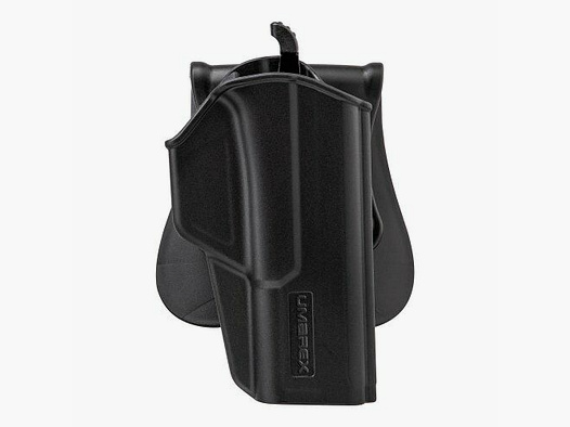 Umarex Polymer Paddle Holster Large für GLOCK 17 / 19 etc., mit obenliegend
