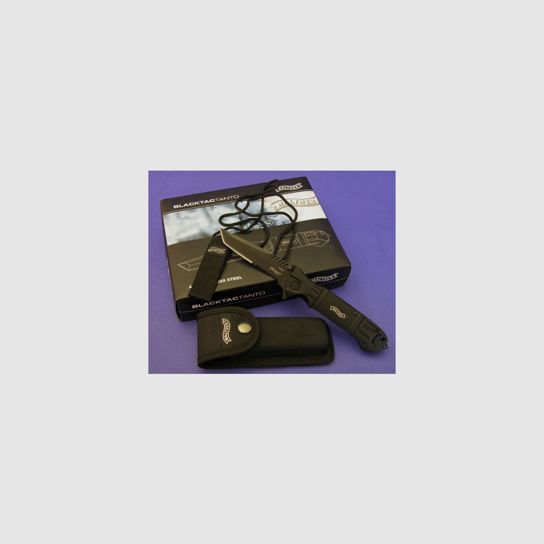 WALTHER BLACK TAC TANTO Einhand Taschenmesser