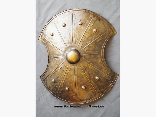 SALE Schild mit Metall Beschlägen SPARTA , Troja , Griechen LARP, Festivals
