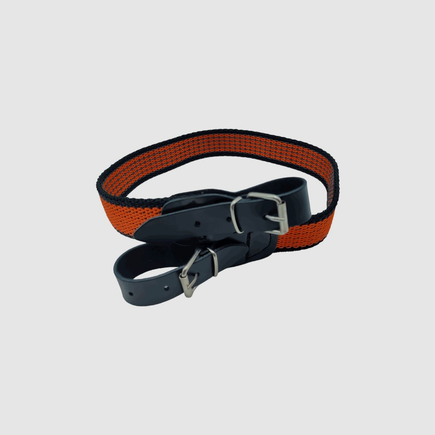 Verstellbarer rutschfester Gurt orange und schwarz, Bild 1 von 2
