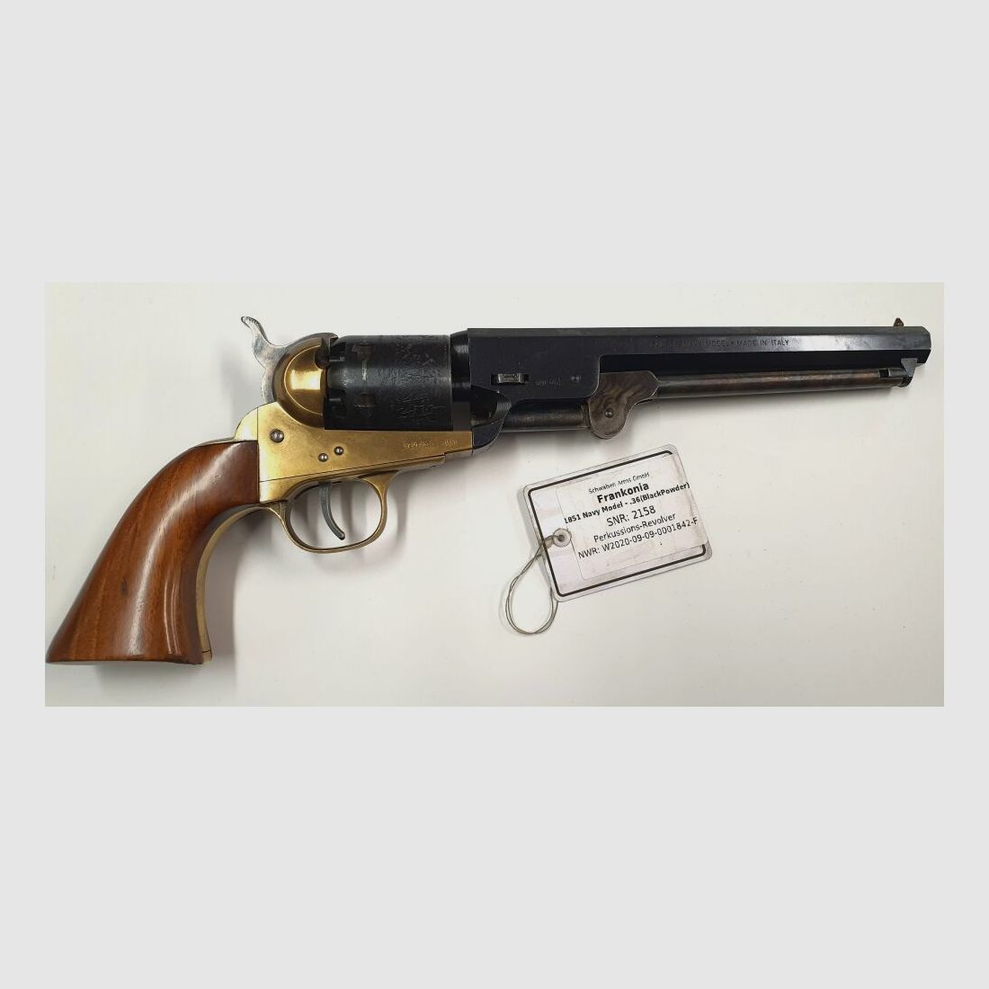Revolver à percussion Pietta 1851 Navy Model