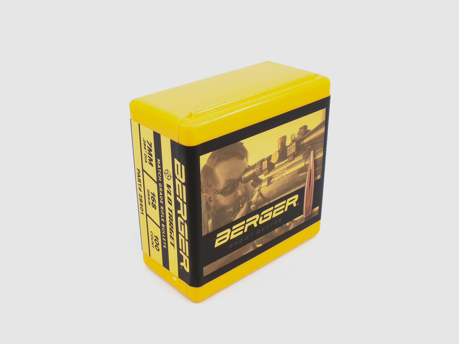 Berger Kogel 7mm/.284 VLD Target 168GR 100 Stuks