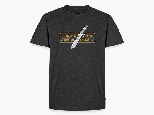PUMA Men´s Premium T-Shirt "White Hunter Sharp & Strong"