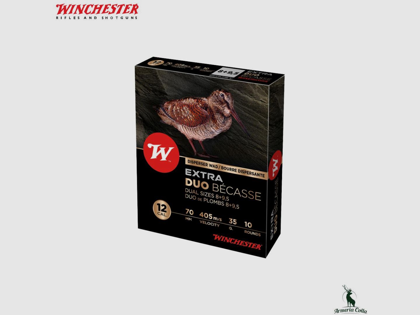 Winchester Extra Duo Beccaccia Ammunition cal. 12 pb. 8/9.5 mix