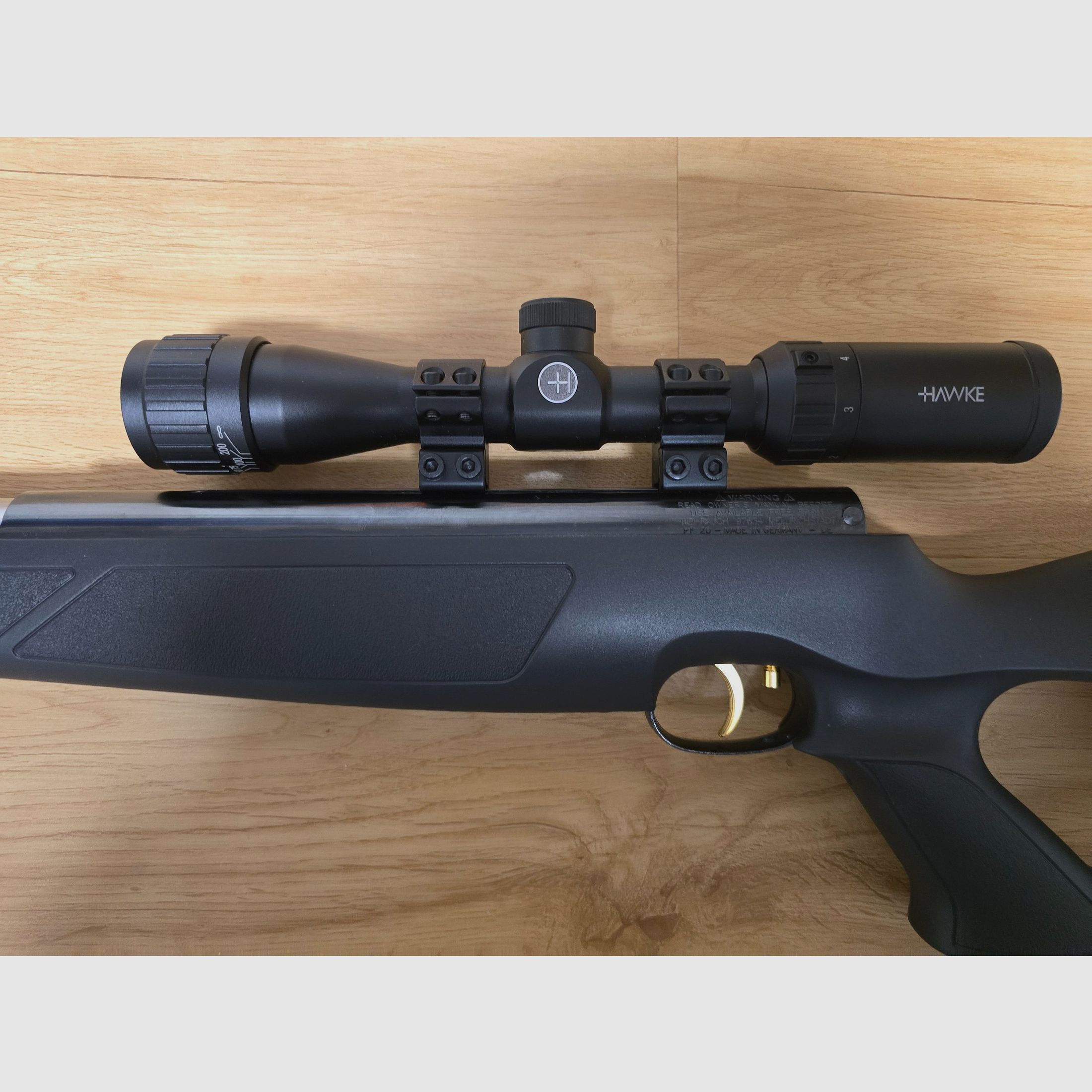Weihrauch HW 97K Black Line inkl Hawke Vantage Zielfernrohr, Bild 4 von 13