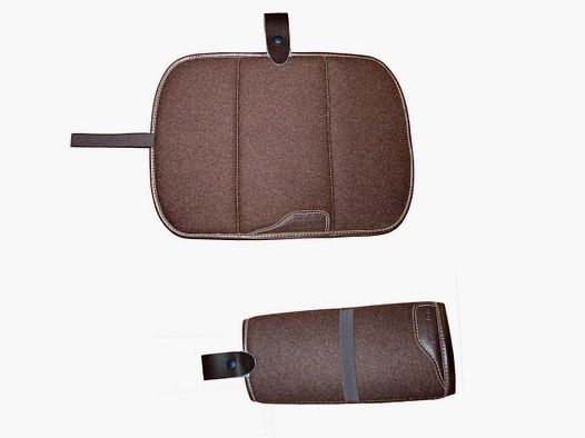 NIGGELOH coussin d’assise/canne-siège coussin d’assise néoprène/loden marron