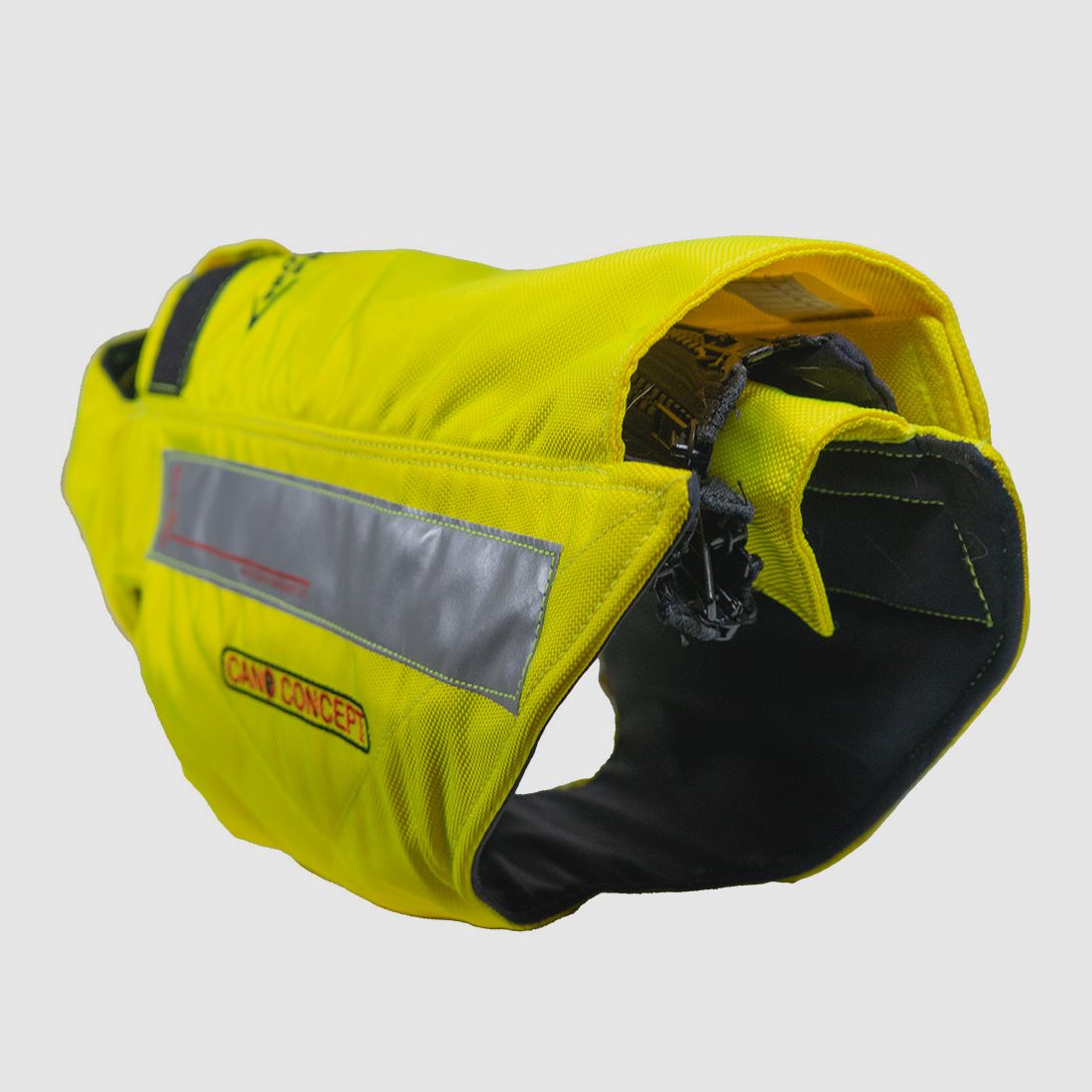 Cano Concept – Gilet di Protezione per Cani in Kevlar – Giallo – PROTECT PRO PROFESSIONAL, immagine 3 di 7