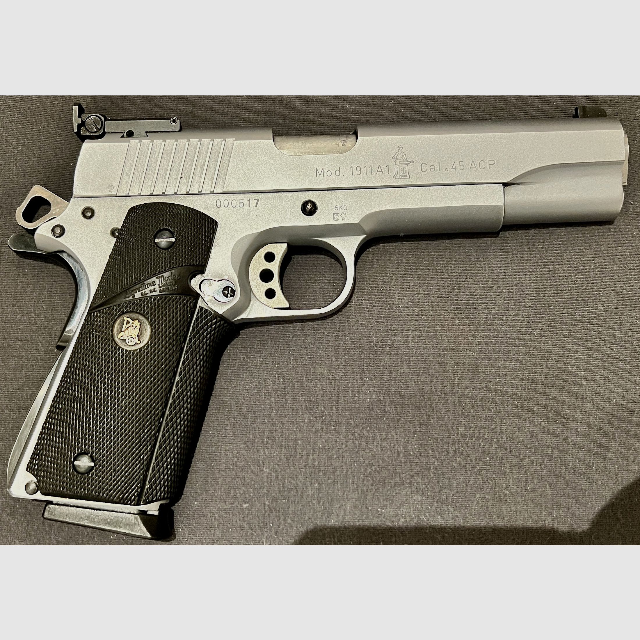 Simson Classic Sport 1911 .45ACP (interchangeable system suitable for .22lr) The German alternative to Colt, S&W, Pommersberger, Heckler&Koch, SIG, STI/SVI, Walther, CZ, Tanfoglio, Schmeisser Hugo, Merkle, Club 30,