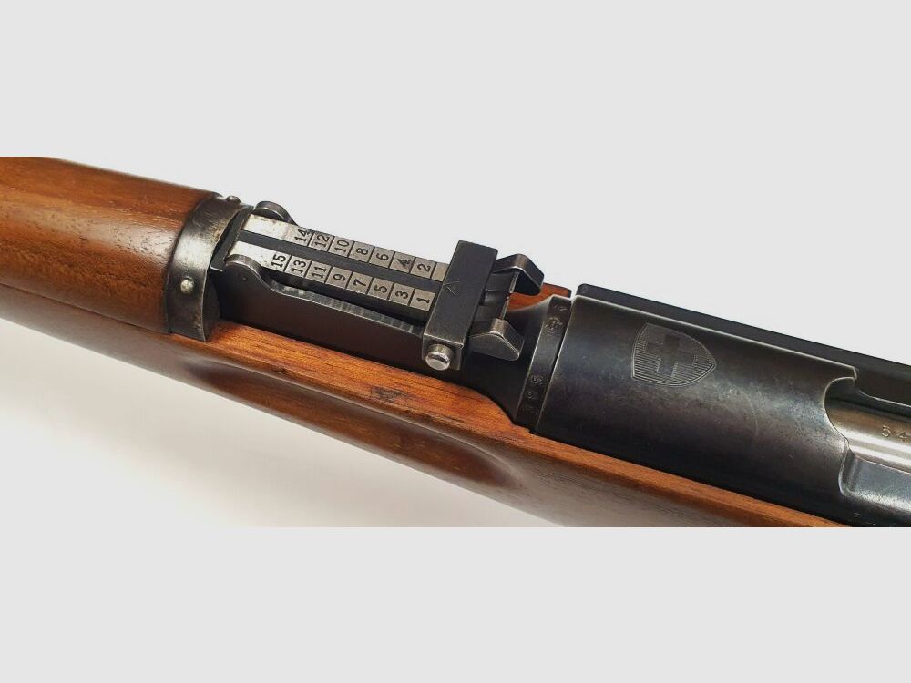 Bern Weapons Factory Repeating Rifle Bern Weapons Factory Swiss K31 Caliber 7.5x55 Swiss complete matching numbers + bayonet