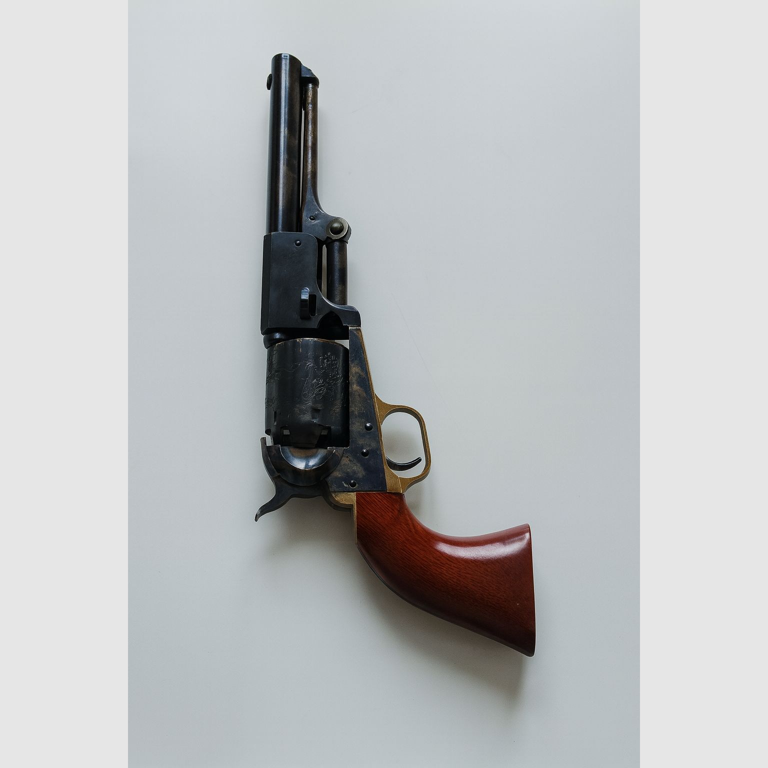 Schwarzpulverrevolver Hege-Uberti Colt Dragoon Mod. 3 1849 Militär Kal. .44 Lauf 7 und 1/2"