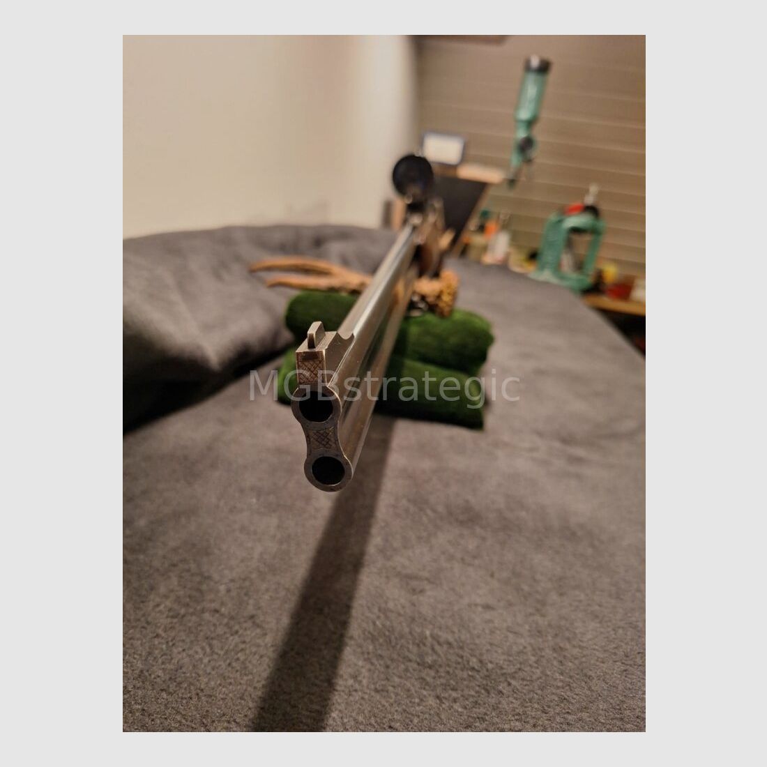 Fusil à deux canons Krieghoff Ulm avec système à verrouillage latéral - Lunette Zeiss