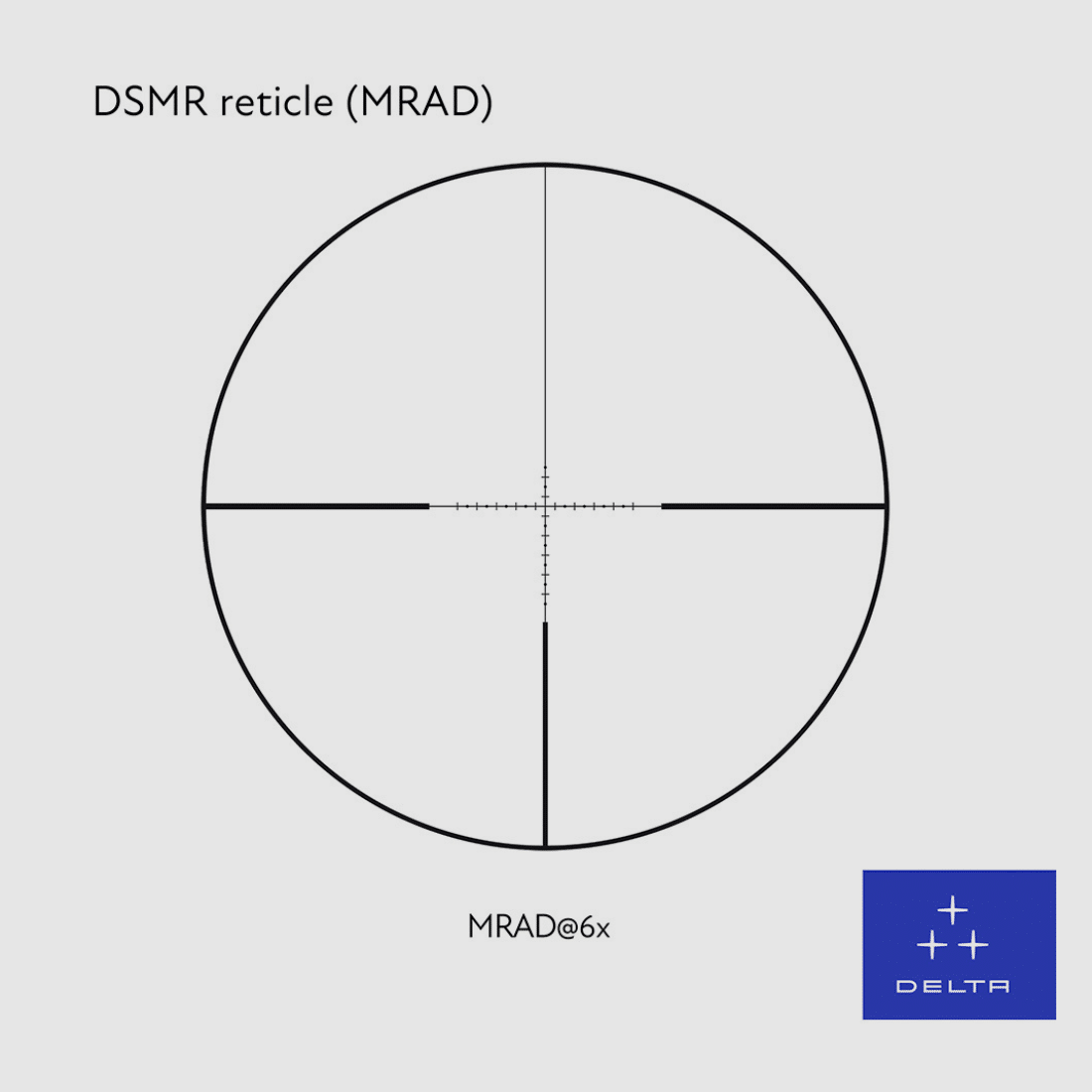 Telescopio Stryker HD 1-6×24 SFP Di-MD Delta Optical, immagine 5 di 5
