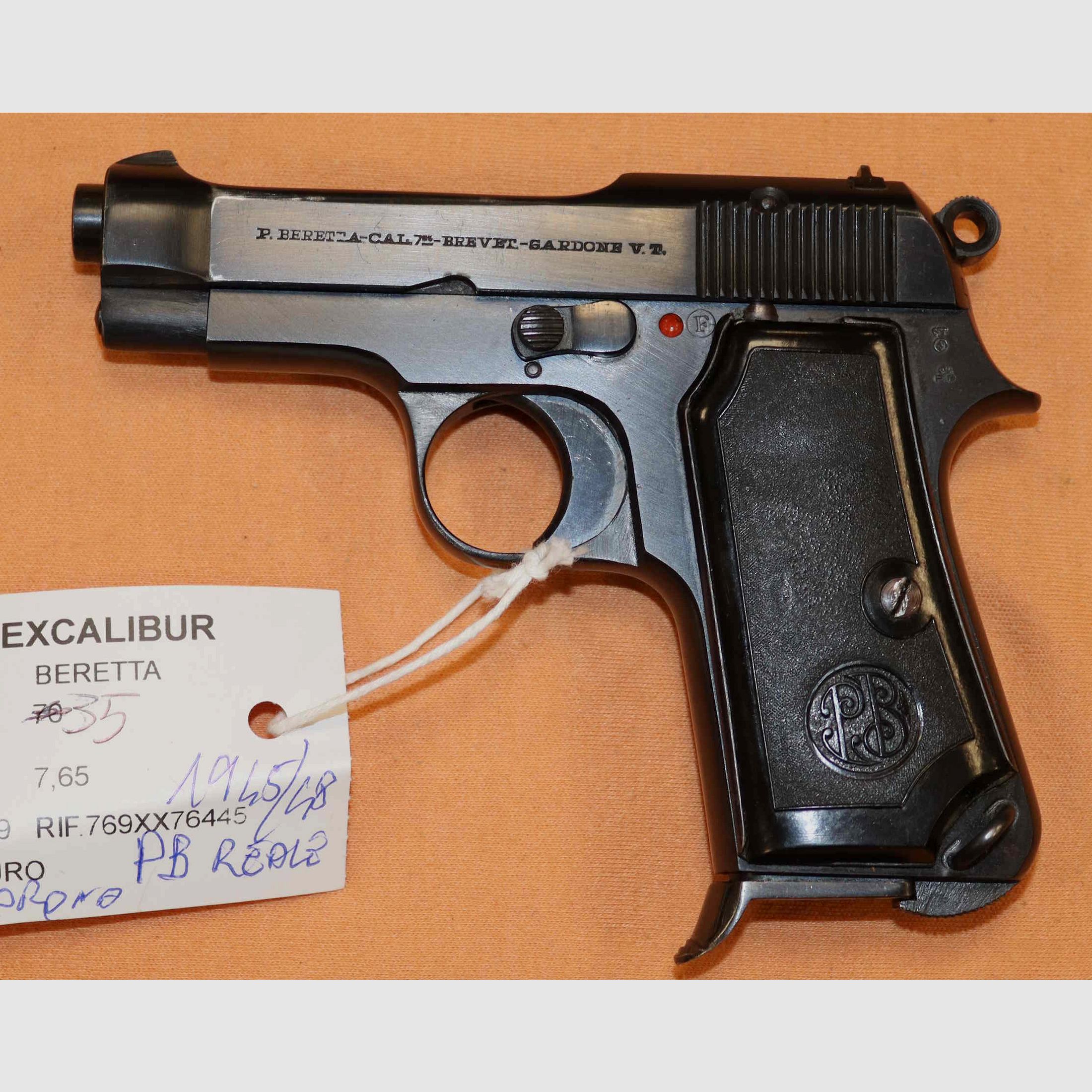 Beretta Model 35 Corona del Re .32 Caliber, image 1 of 7