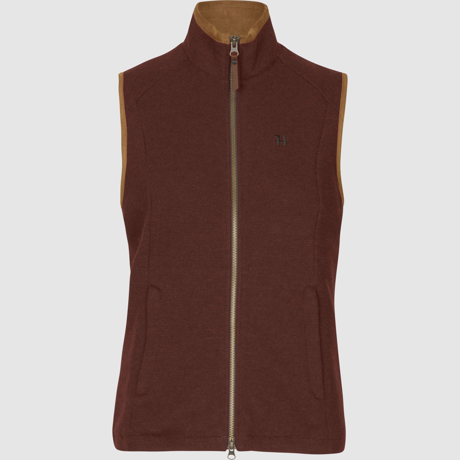 Sandhem Pro Gilet Donna Rame Scuro L