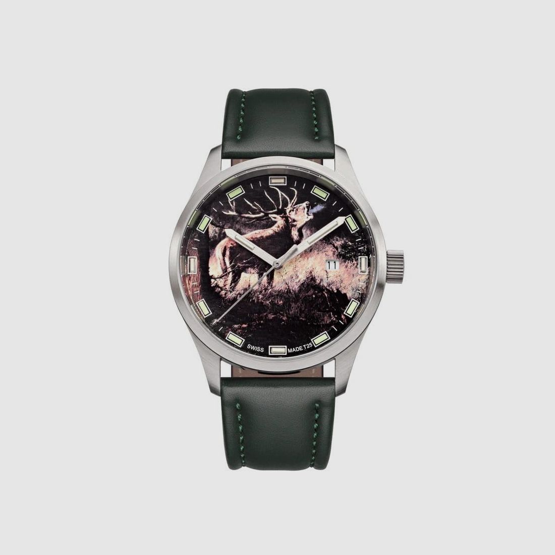 Swiss Timer Trapper Hirsch H3 Uhr