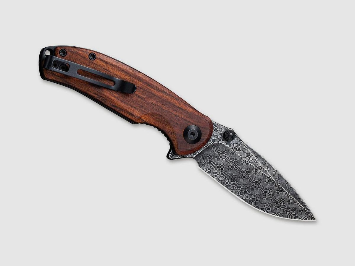 CIVIVI Pintail Damascus Bubinga Taschenmesser, Bild 4 von 6
