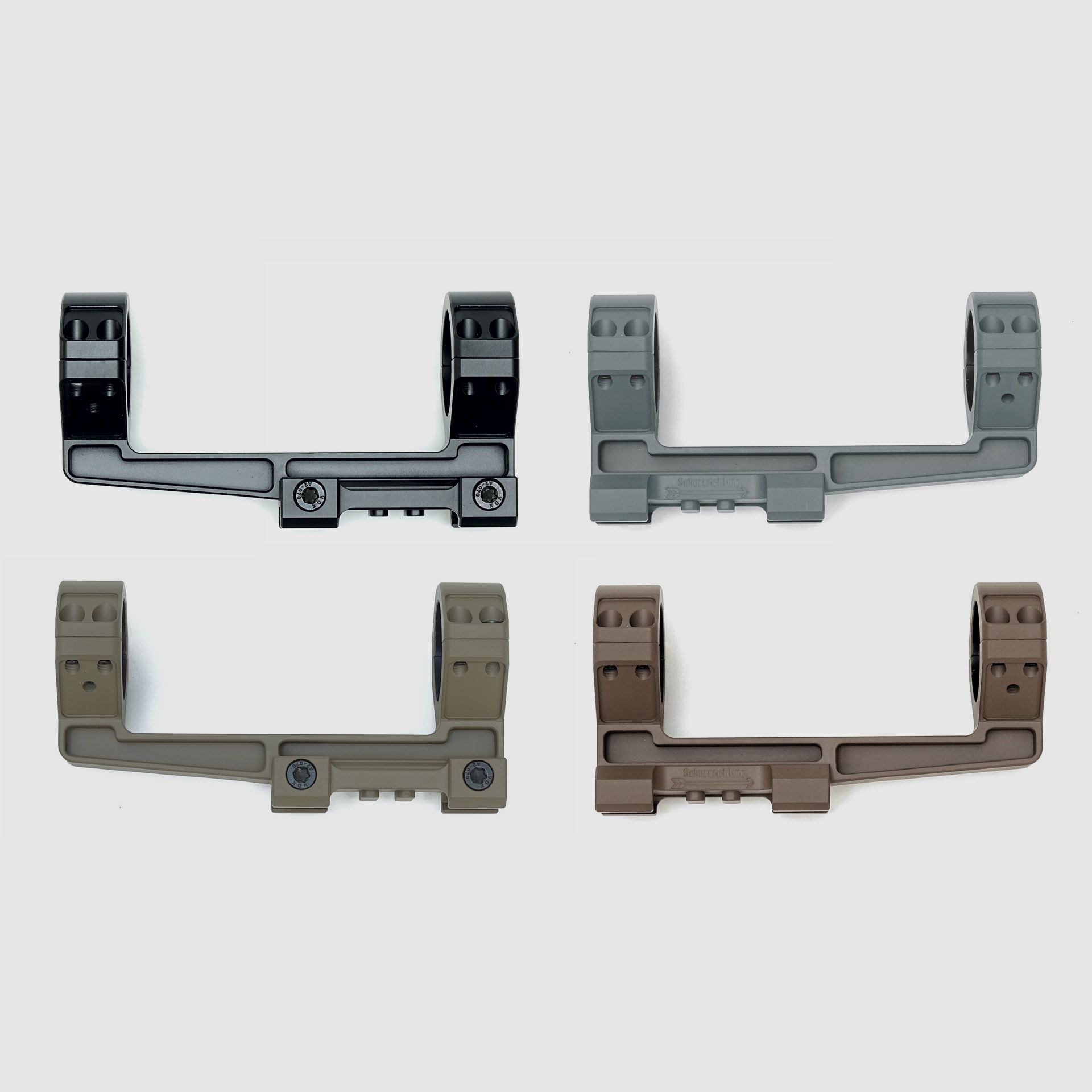 OA Sharp ZF Montage, 30mm Ringdurchmesser LPVO/ OA15/ AR15, 7075 Aluminium, 4 Farben, Bild 1 von 11