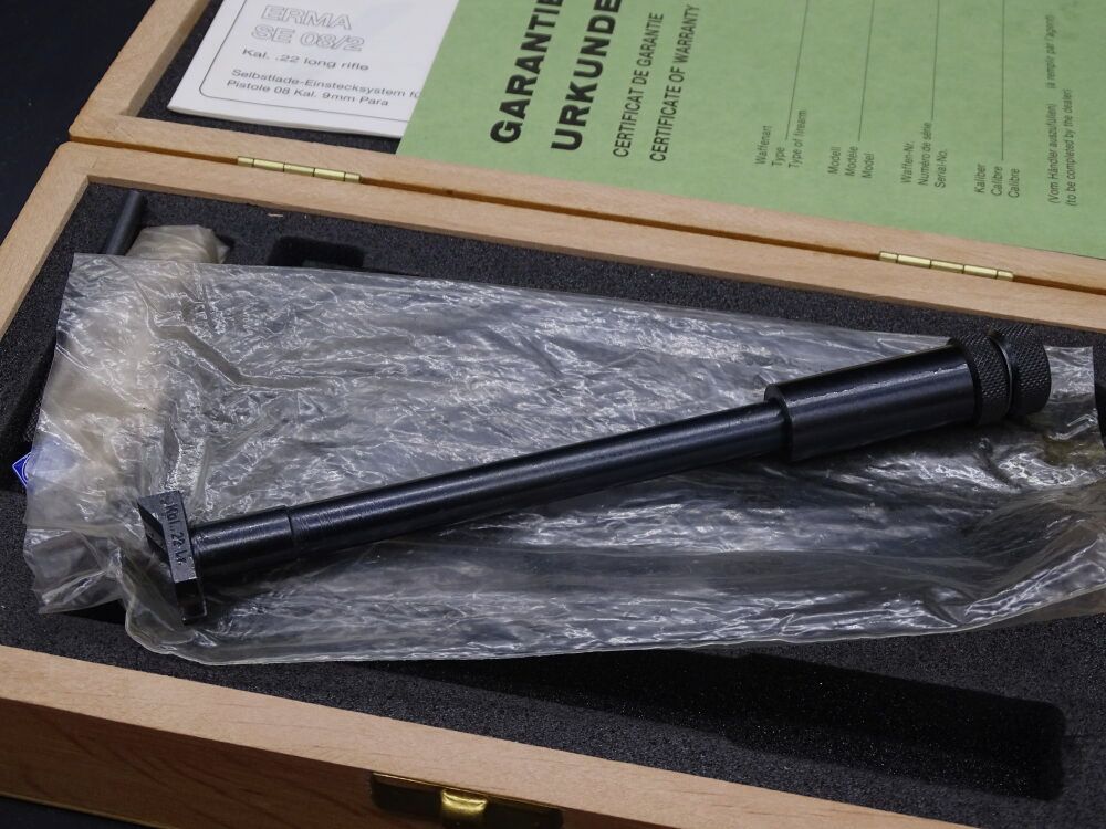 ERMA SE 08 / 2 UNGESCHOSSEN Kaliber .22lr SE08 / 2