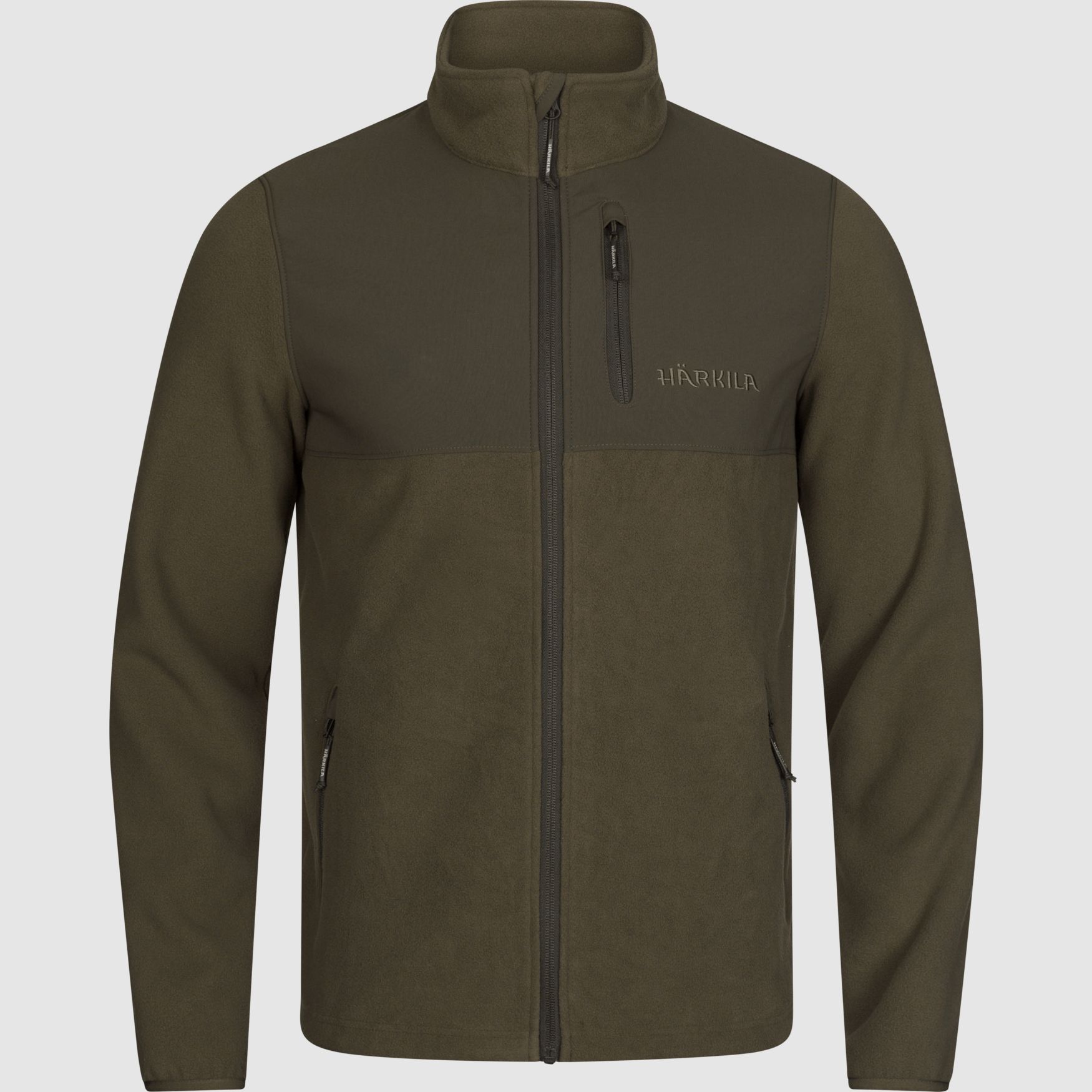 Härkila Fjell Fleece Jacket Men Light Willow Green 5XL