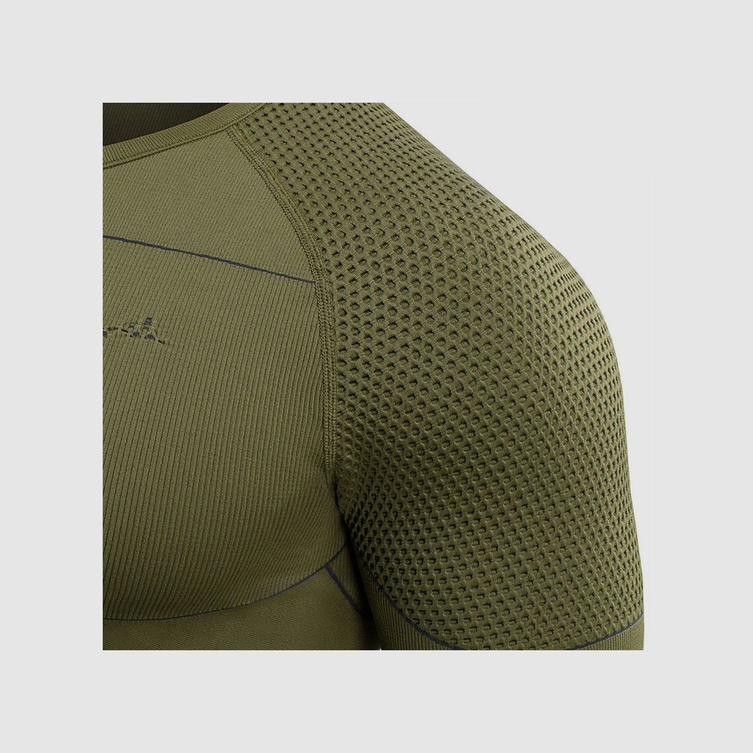 M-TAC – COMPRESSION THERMAL SHIRT | Ranger Green / Dark Grey, image 6 of 12