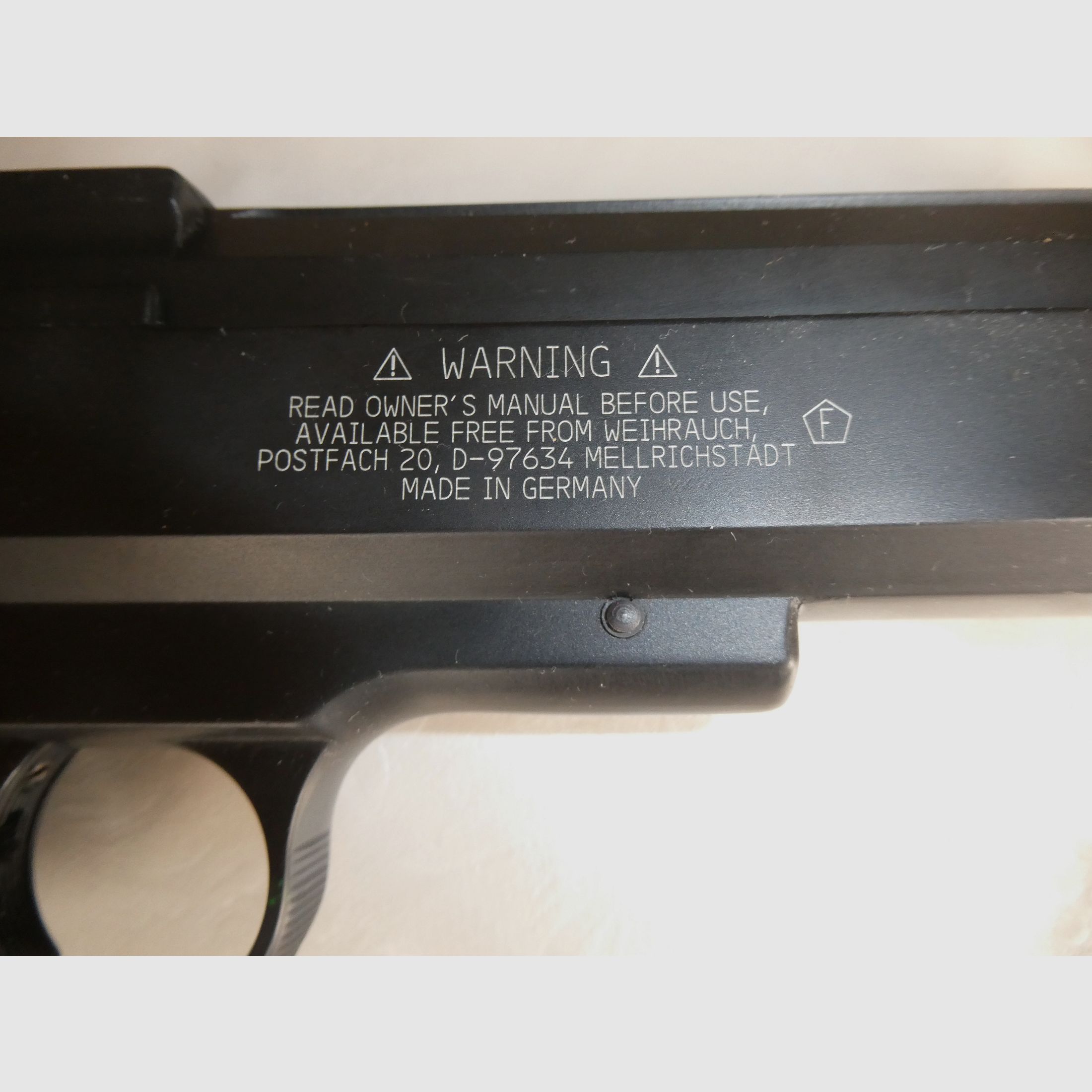 HW 45 modello vecchio 4,5mm