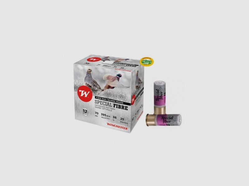 WINCHESTER Patronen SPECIAL FIBRE Kal.12 gr.36 pb.7
