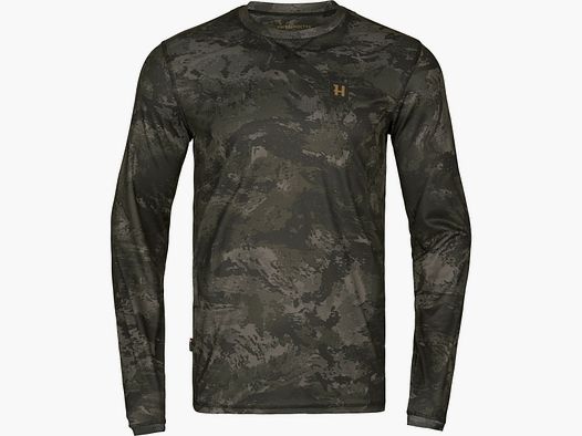 Härkila Langarmshirt Noctyx Camo AXIS MSP® Black