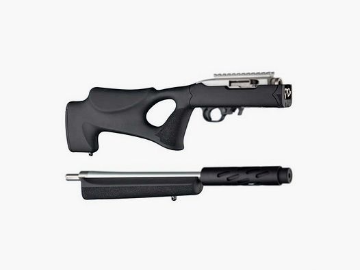 HOGUE RUGER 10/22 TAKEDOWN STOCK THUMBHOLE RUBBER BLK