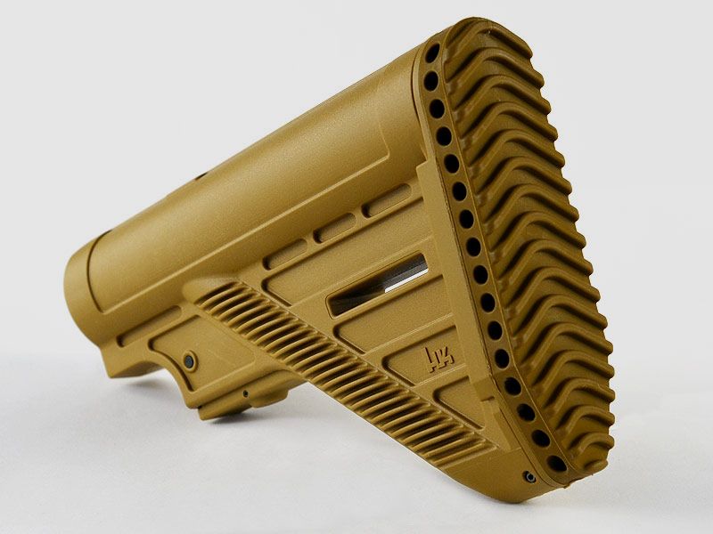 Heckler & Koch SLIMLINE-Schulterstütze für MR308 Sandfarben