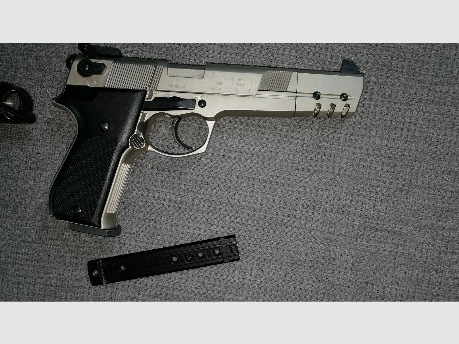 Walther Luftpistole CP 88 silber