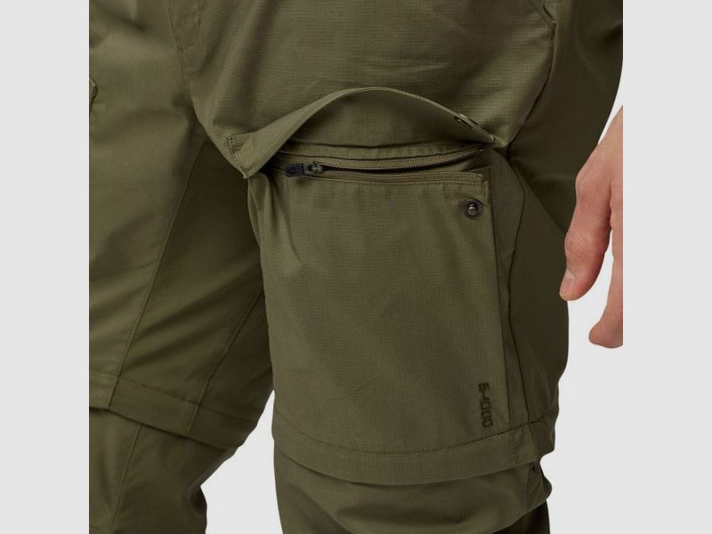 Fjällräven Abisko Hybrid Trail Zip-off Black, billede 9 af 13