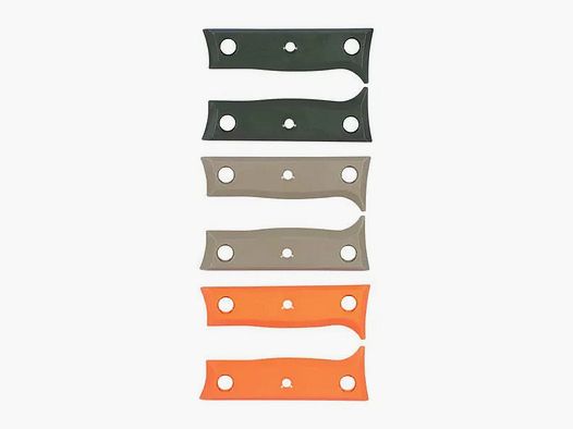 Steambow Steambow Griffschalen Colorkit Messer K1 sand oliv orange