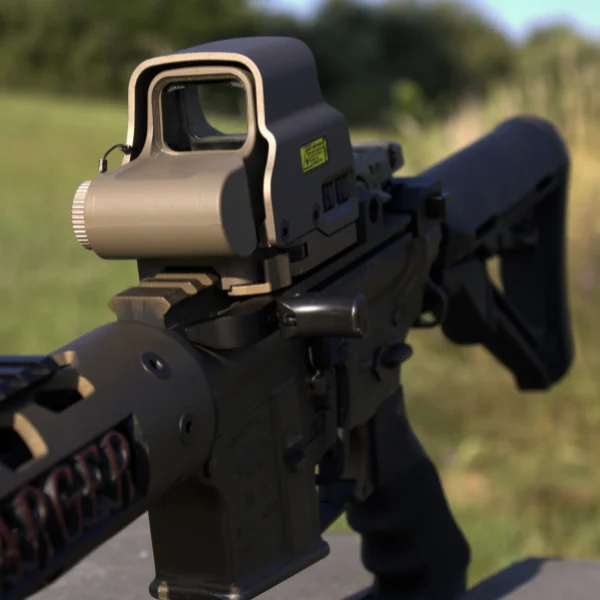 Boczna Dźwignia Przeładowania AR-15 DDC HCR2 – Folding, zdjęcie 4 z 4