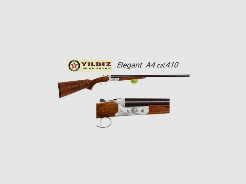 YILDIZ Bockdoppelflinte Kal.410 ELEGANT A4 - 71 cm