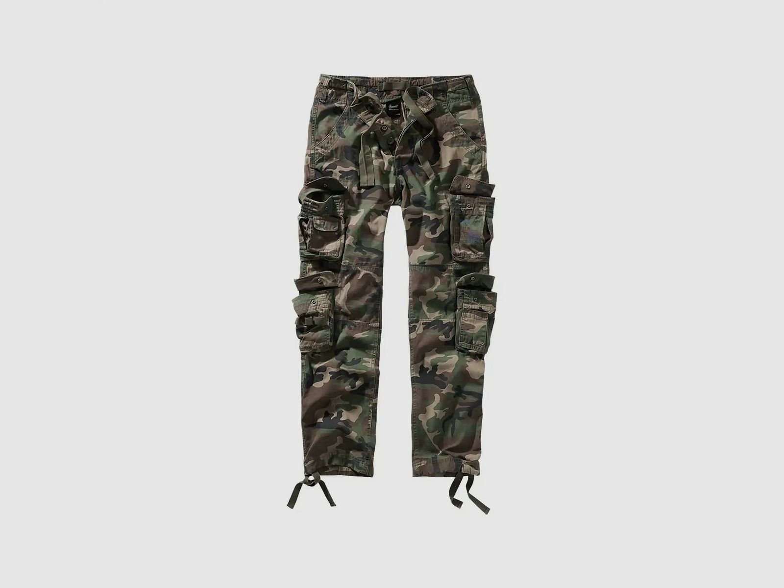 Brandit Pants Pure Slim Fit - Woodland / S Men