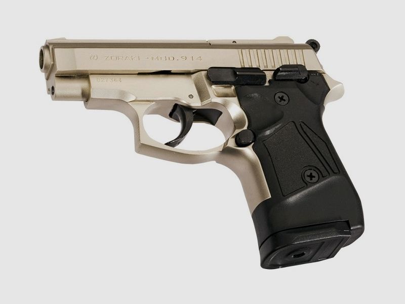 ESC Zoraki 914 satijn 9mm PAK gas- en signaalwapens
