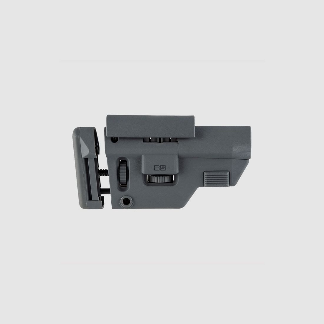 B5 SYSTEMS STOCKS B5 SYSTEMS CULASSE PRÉCISION PLIABLE 556 GRIS LOUP - MOYEN, image 3 sur 5