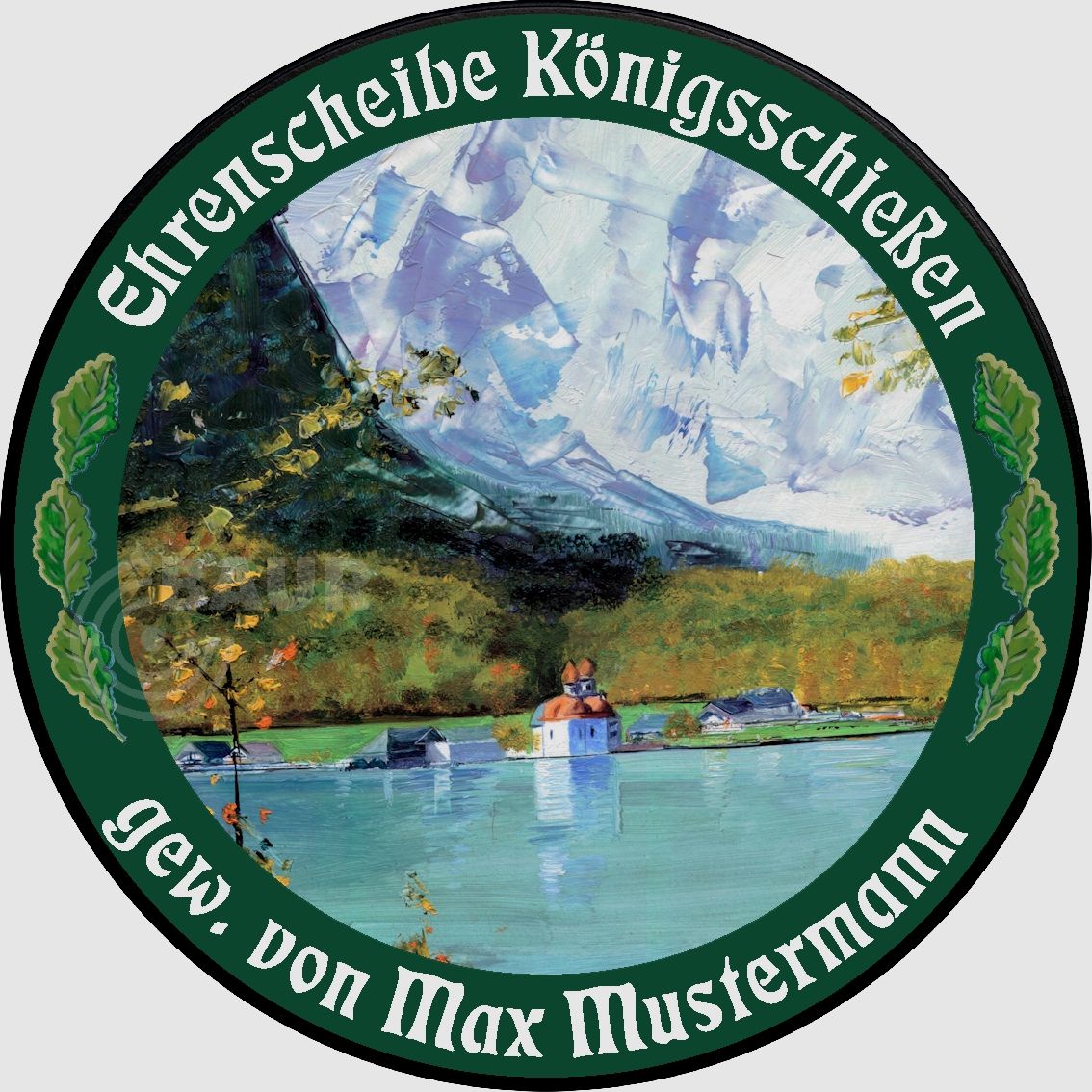 Schützenscheibe ECO-LINE Motiv 007, Bild 1 von 6
