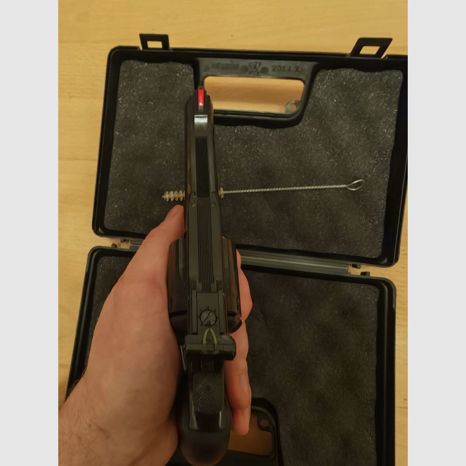 ME (incenso) Bull-Barrel | 4 " pollici canna | Cal. .22 / 5,5 mm LEP revolver con grilletto a scarpetta | ampia piastra del cane | mira notturna | set tamburo in acciaio | versione speciale