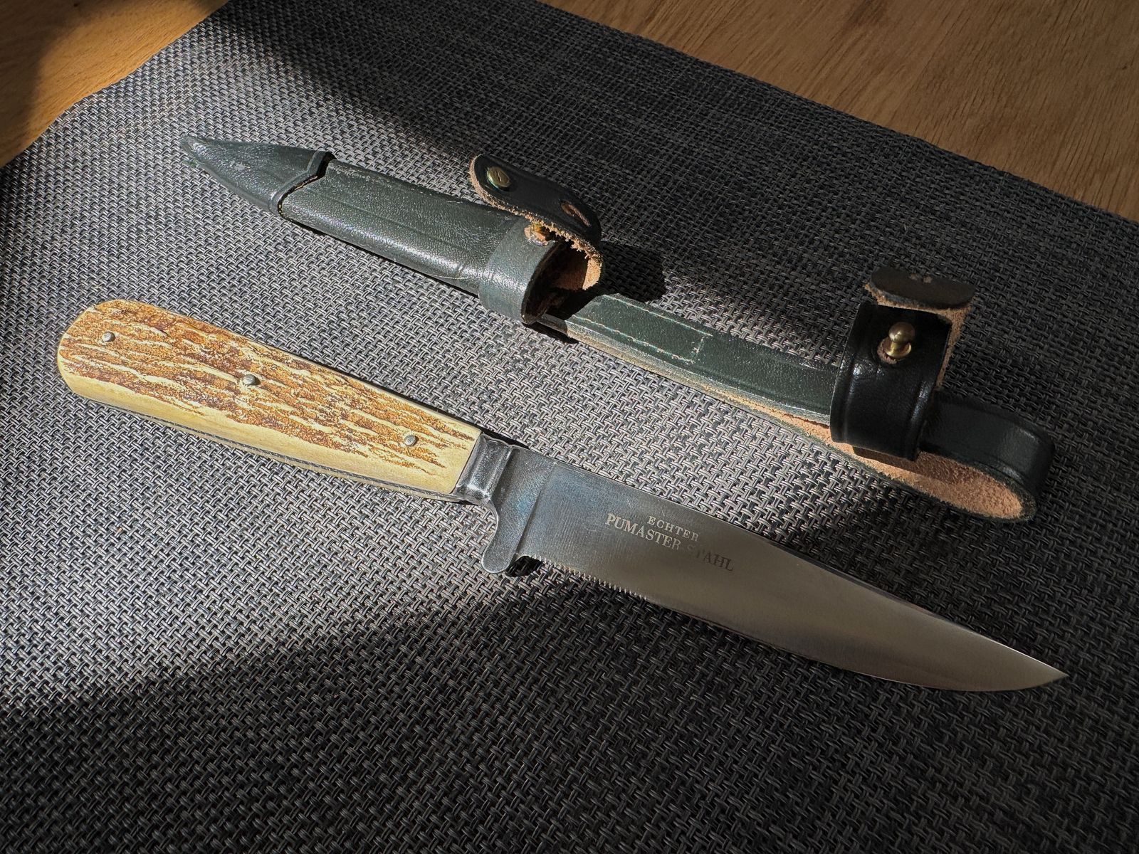 Puma Solingen Jagtmesser etwa 70/80er, wie Neuwertig 