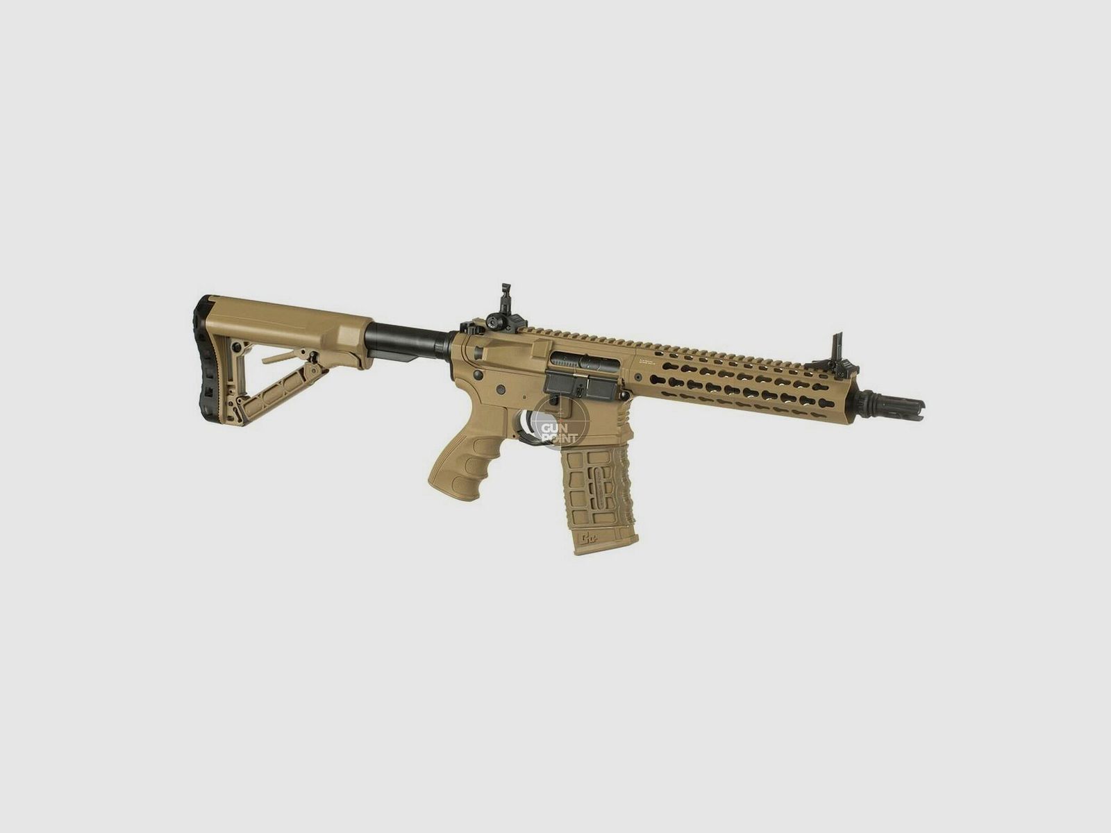 Softair - Gewehr - G&G CM16 E.T.U. SRL S-AEG-Desert - ab 18, ber 0,5 Joule