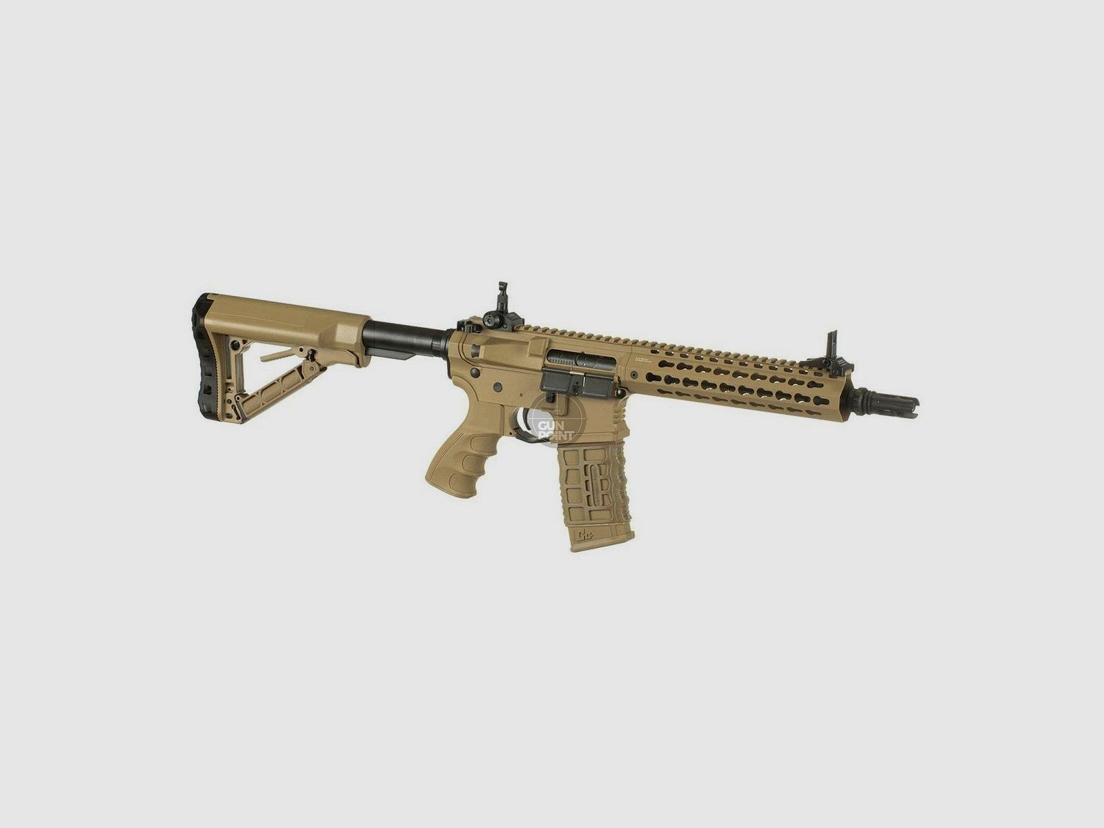 Softair - Gewehr - G&G CM16 E.T.U. SRL S-AEG-Desert - ab 18, ber 0,5 Joule