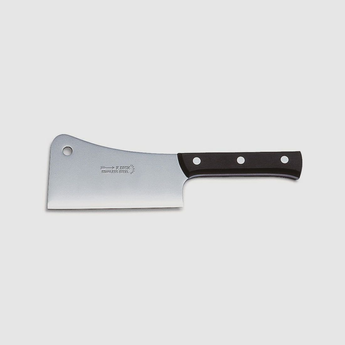 Thick kitchen cleaver 18 cm