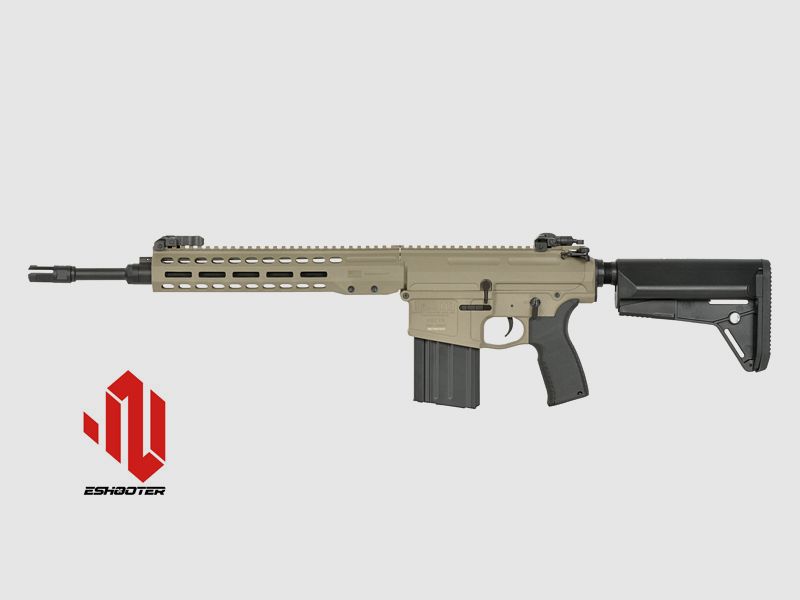 Barrett Rec10 S-AEG mit Eshooter ETU - TAN
